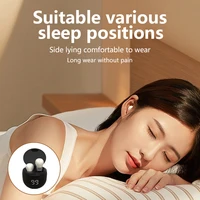 Super bass Sleep Headphones Wireless Bluetooth Earphones With Mic Sports Earbuds Noise Reduction Mini HD Headset For Smart Phone 2