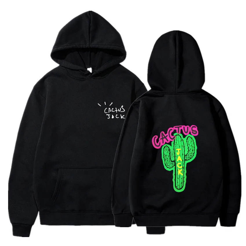 Hoodie Men Women Cactus Jack Cotton Sweatshirt Print Oversized Astroworld Pullover Hoody Hip Hop Travis Scott Top Brand Clothing 2