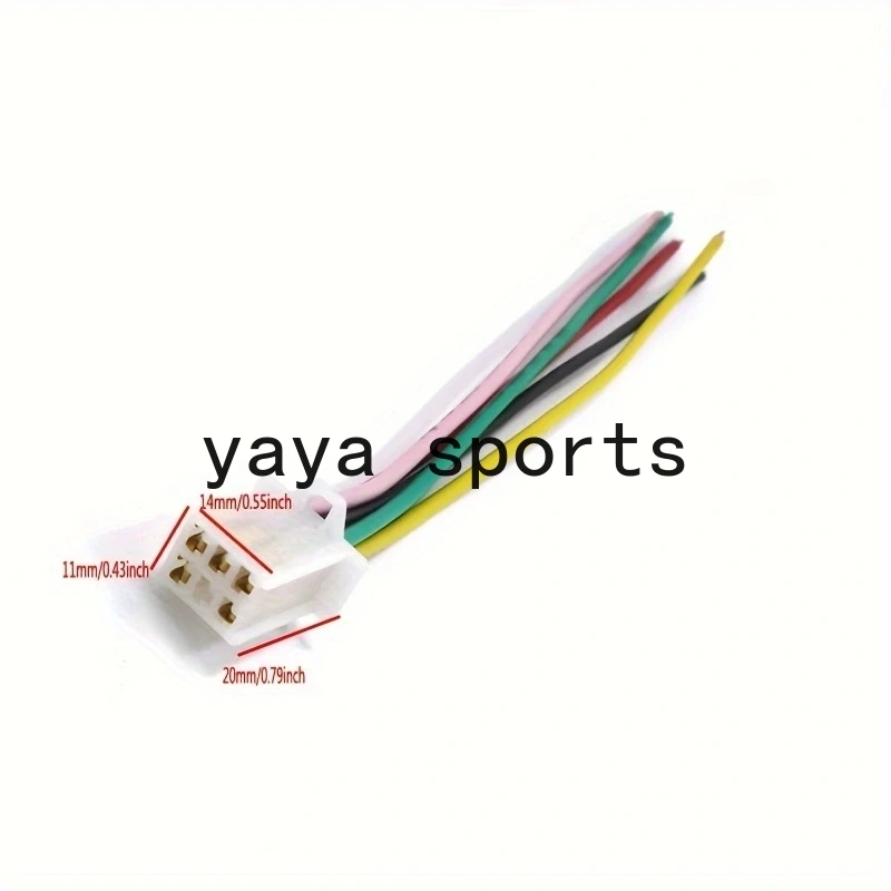 5 Pin Motorcycle Ignition Coil CDI Harnenss Loom Electric Cable Wire Plug Head Connector For GY6 50cc 125cc 150cc CG125 110CC
