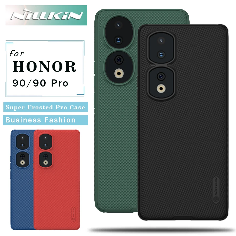 Чехол Nillkin для Honor 90 / 90 Pro Чехол Super Frosted Pro с рамкой из ТПУ и ультратонкой жесткой защитной задней крышкой из поликарбоната Чехол Nillkin для Honor 90 / 90 Pro Чехол Super Frosted Pro с рамкой из ТПУ и ультратонкой жесткой защитной задней крышкой из поликарбоната