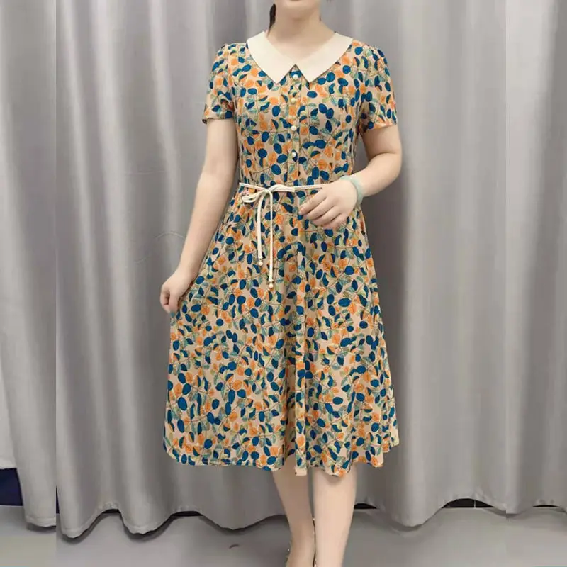 Рисунок 2 - Юбка-зонтик женская с принтом