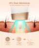 IPL Hair Removal Laser 999999 Flashes 3 in 1 Permanent Painless Epilator Whole Body Treament at Home Hair Remover For Men Women 3