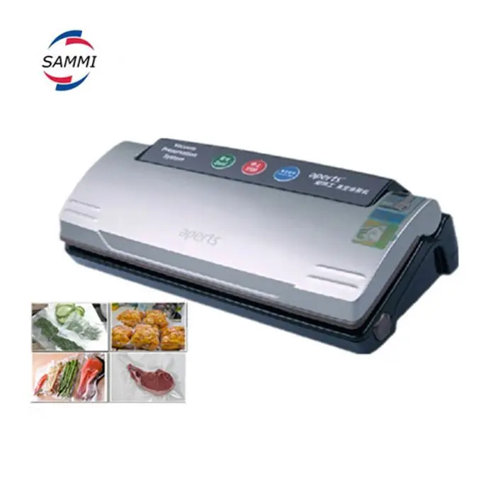 220V Food Vacuum Sealer Household Packaging Machine Film Sealing  Bag 50 100pcs pack thank you for your order stickers flowers decorative sealing stickers for business delivery packaging mailing bag