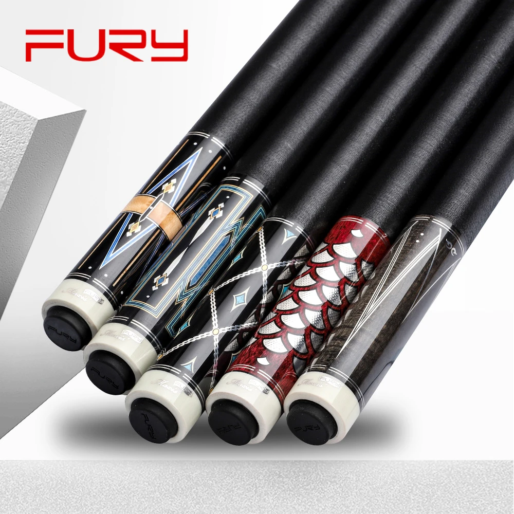 FURY Palo de billar con estuche, taco de billar, punta de 13mm, Kit para campeón, atleta profesional con estuche| | - AliExpress