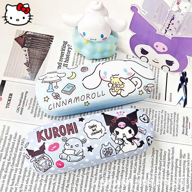 Sanurgente-Sac à bandoulière pour femme, Hello Kitty, Cinnamonroll, Kuromi,  sac portable pour téléphone portable, sacs de messager Anime pour filles