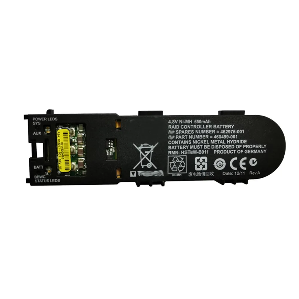 

New 460499-001 Battery For HP Controller P410 P411 P410i P212 BBWC 462969-B21 462976 HSTNM-B011 4.8V 650mAh