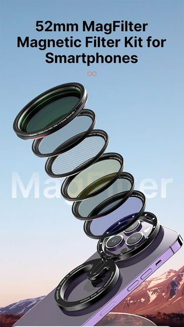 Ulanzi 52mm Magfilter Magnetic Filter Adapter Ring Set Ulanzi