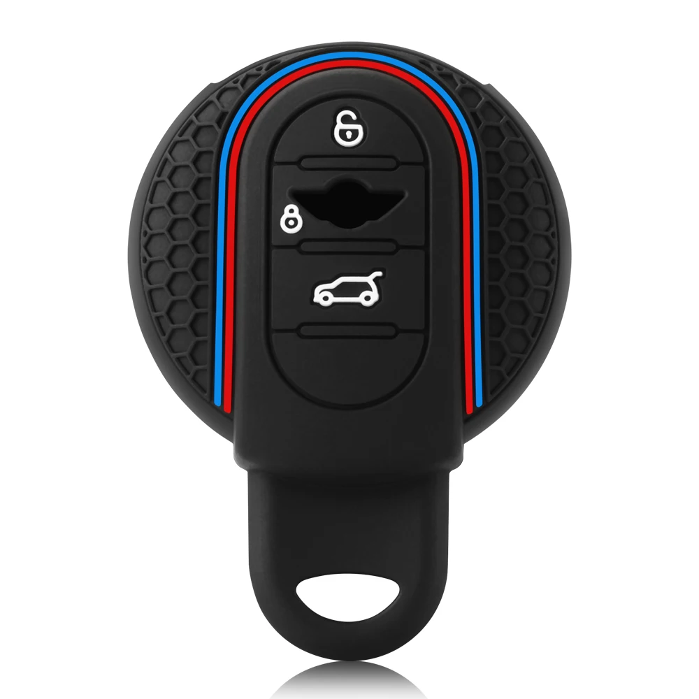 Silicone Key Fob Cover Case for BMW MINI COOPER S ONE JCW F54 F55 F56 F57 F60 CLUBMAN COUNTRYMAN