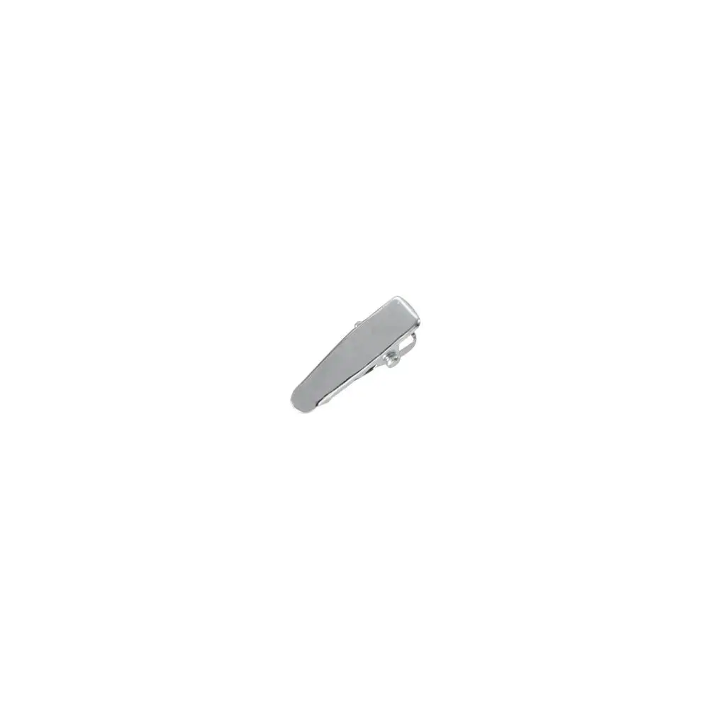 Pregadeiras de cabelo crocodilo prateadas elegantes para styling_voghion.com