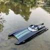 Remote Control Boat  Speed Boat Structure Strong Steering Gear 25km/h RC Jet Wartercraft for Boy Beginners in Lake Pool Sea 2