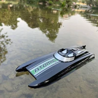 Remote Control Boat  Speed Boat Structure Strong Steering Gear 25km/h RC Jet Wartercraft for Boy Beginners in Lake Pool Sea 2