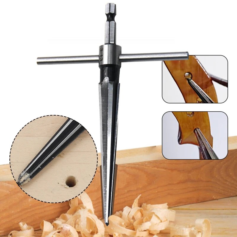 Premium Woodwork Taper Reamer for Drilling and Deburring