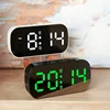 Sleek and Minimalist White LED Alarm Clock with Temperature Display and Night Light – Ideal for Student’s Bedrooms and Desks 3