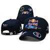 1PC Fashion Luxury Red Bull Baseball Hat Embroidered Red Bull Racing Hat Suitable for Men and Women Adjustable Red Bull Sun Hat 2