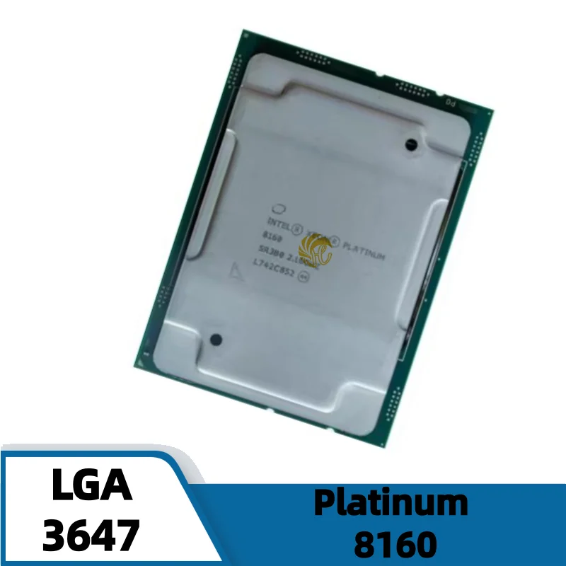 CPU Intel Xeon Platinum 8160 da 2,1 GHz 33 MB 24 core 48 thread 150 W ...