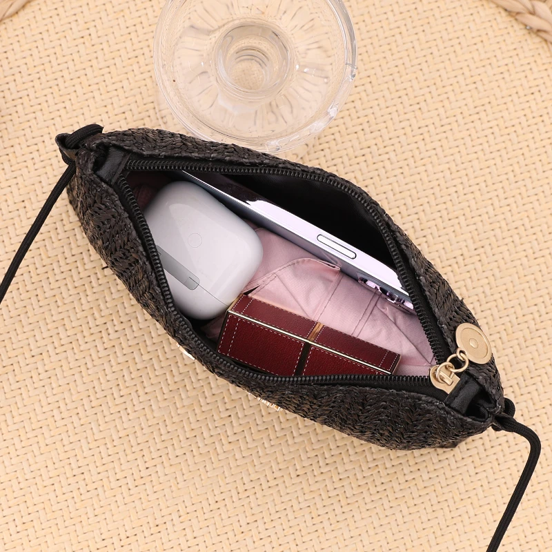 حقيبة كتف رعوية جديدة وبسيطة للنساء، حقيبة كتف عصر...