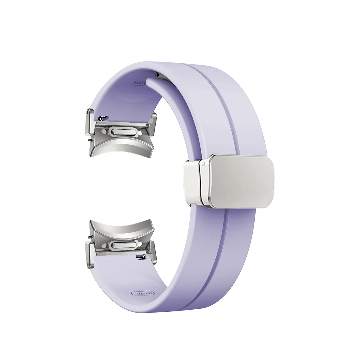 Magnetic Silicone Strap Sport Watchband - Versatile and Stylish Accessory