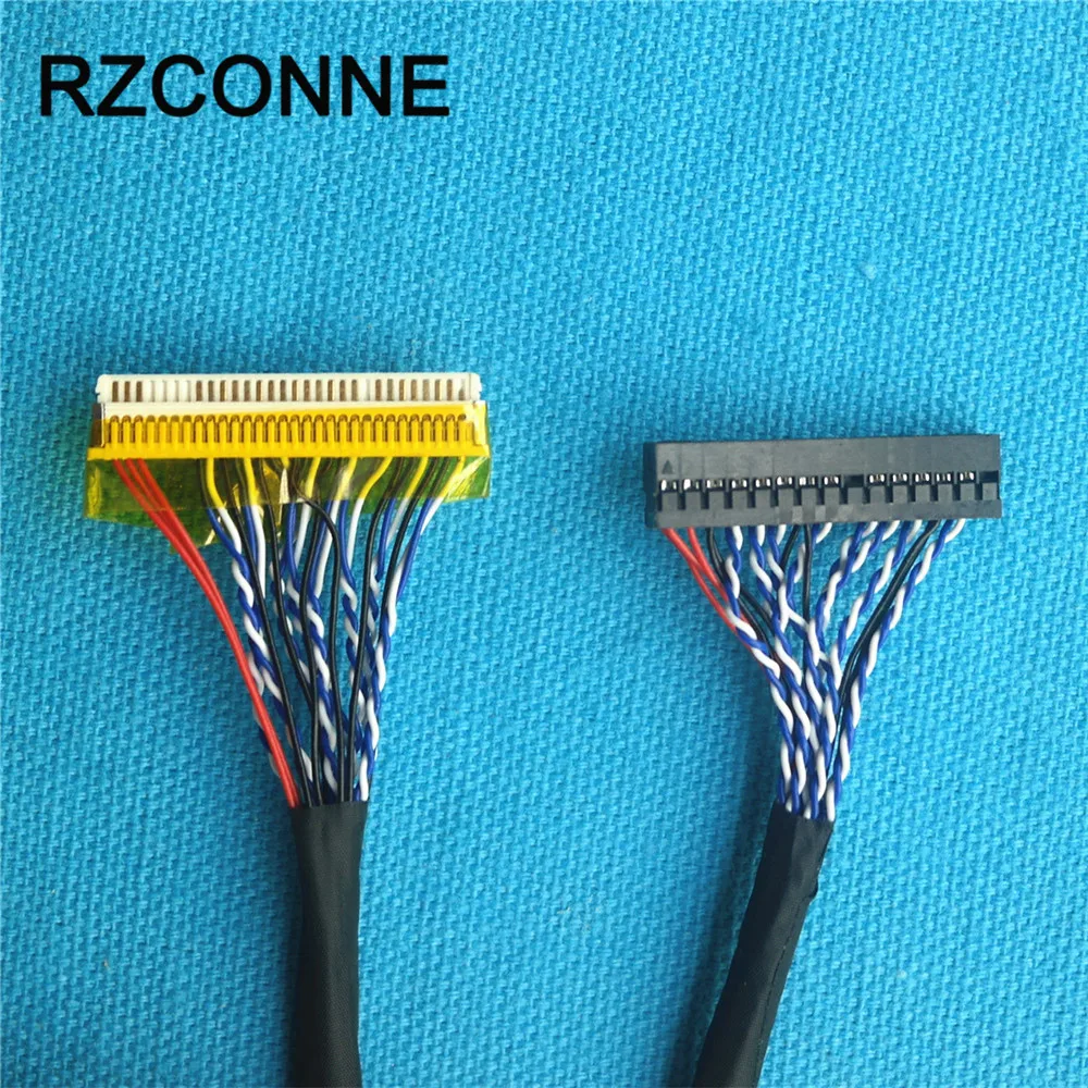 

Кабель LVDS для панели ЖК-контроллера, 30 контактов, 2 канала, 6 бит, 20 шт./лот