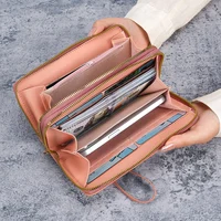 New ladies purse clutch bag fashion fresh large-capacity female purse explosions cross-border mobile phone coin purse rhombus. - Image 6