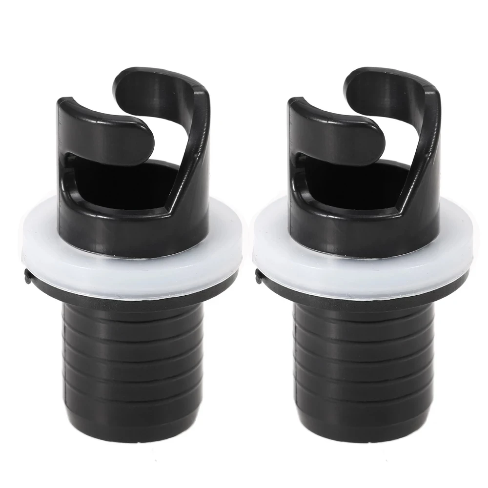 1/2 Piece Inflatable Boat Kayak Air Valve Adapter Inflatable Air Foot Pump Hose Adapter Valve Connector