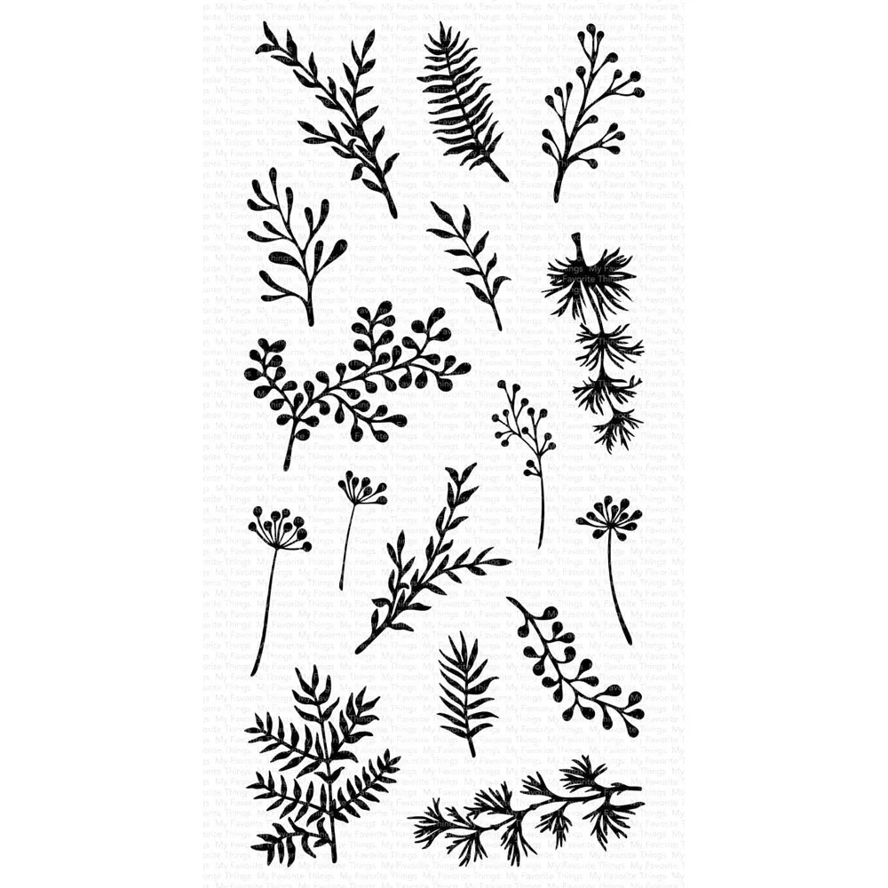 

Fresh Foliage Clear Stamps Scrapbooking for April 2023 New Paper Making Embossing Frames Card Set no Cutting Dies