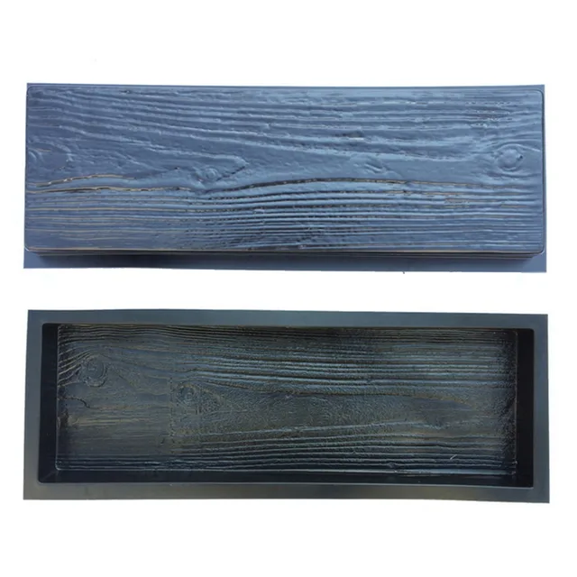 2 Darab Fa Gabona Deszkák Beton Kő Penészkert Lépcsőzetes Út Mentes Penész Udvar Barkácsolás Dekoráció - Image 2