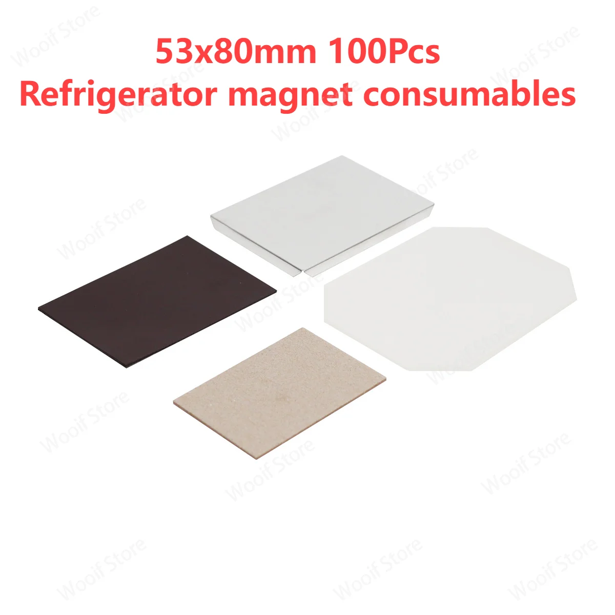 53x80MM Refrigerator Magnet Making Machine Refrigerator Sticker Machine With A Cutting And 100pcs Magnetic Consumables