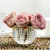 Modern Minimalist Crystal Small Vase Living Room Mini Transparent Glass Ball Flower Arrangement Hydroponic Desktop Decoration 4