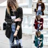 Amazon Cross-border European Style Pleuche Western-style Clothes New 2024 Solid Color Suit Cardigan Medium-length Jacket Women