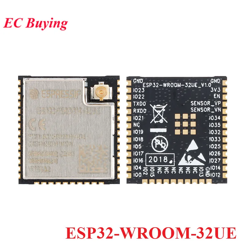 Esp32-Wroom-32Ue 4Mb 8Mb 16Mb Flash Esp32 Dual-Core Wifi Modulo Mcu Wi-Fi Wireless Compatibile Con Bluetooth Iot Esp-32 Wroom 32Ue