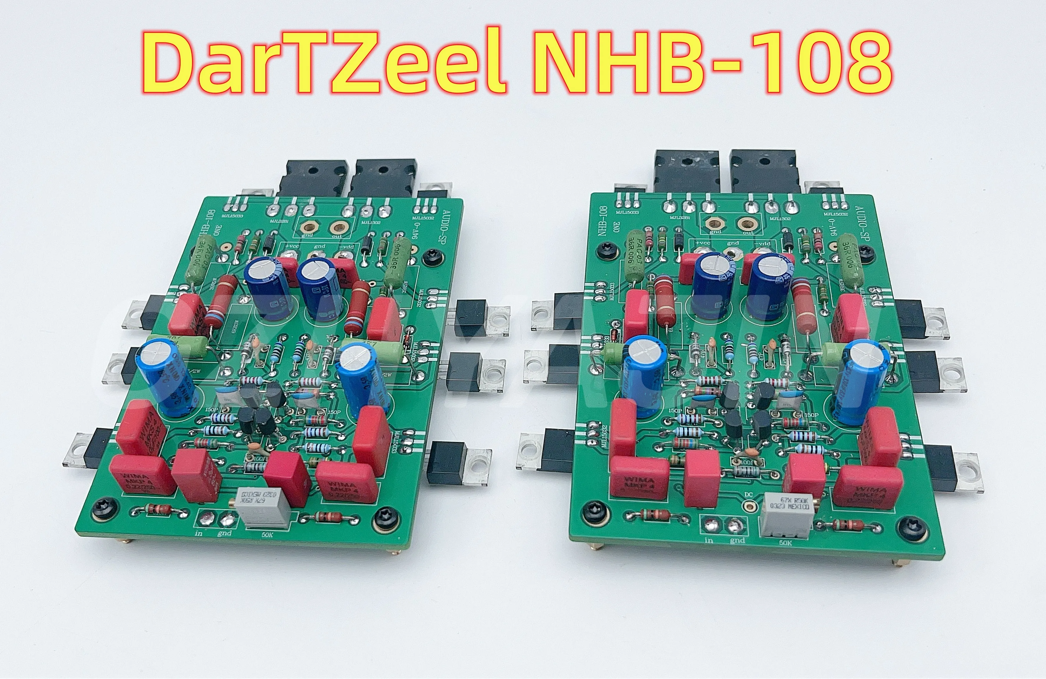 Роскошная Плата усилителя мощности, искусственная аудиоплата DarTZeel NHB-108, печатная плата усилителя мощности