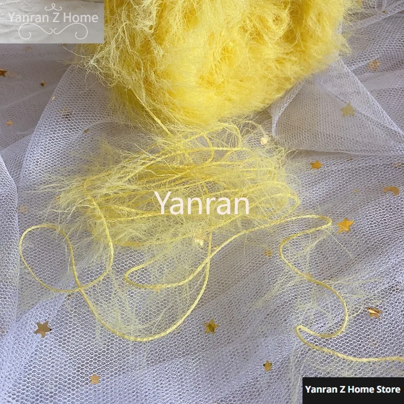 50g Soft Mink Woolen Yarn Baby Thread Double-sided Woolen Thread DIY Hand-knitted Scarf Shawl Sweater Crochet Thread 6