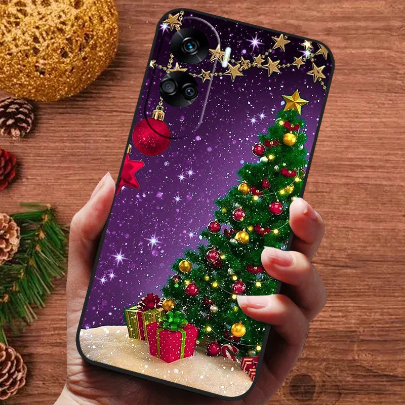 Festive Silicone Soft Case with Cute Bumper Design