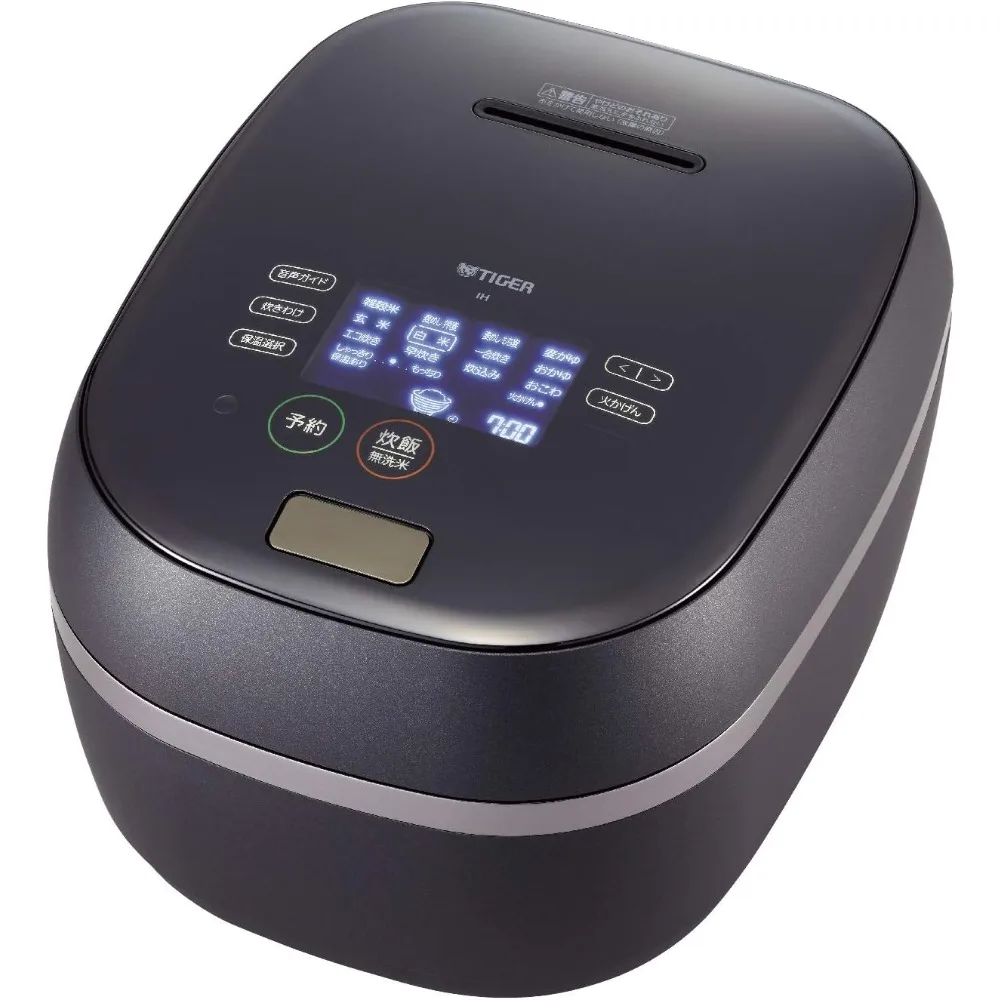 

Tiger Rice Cooker JPG-S100 5.5 Go Clay Pot Pressure Hot Pot 5 Step Cooking Category Touch Screen Silky