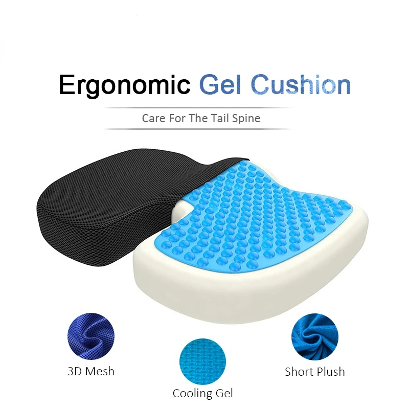 Memory Foam Seat Cushion Orthopedic Pillow Orthopedic Pillow Seat Gel