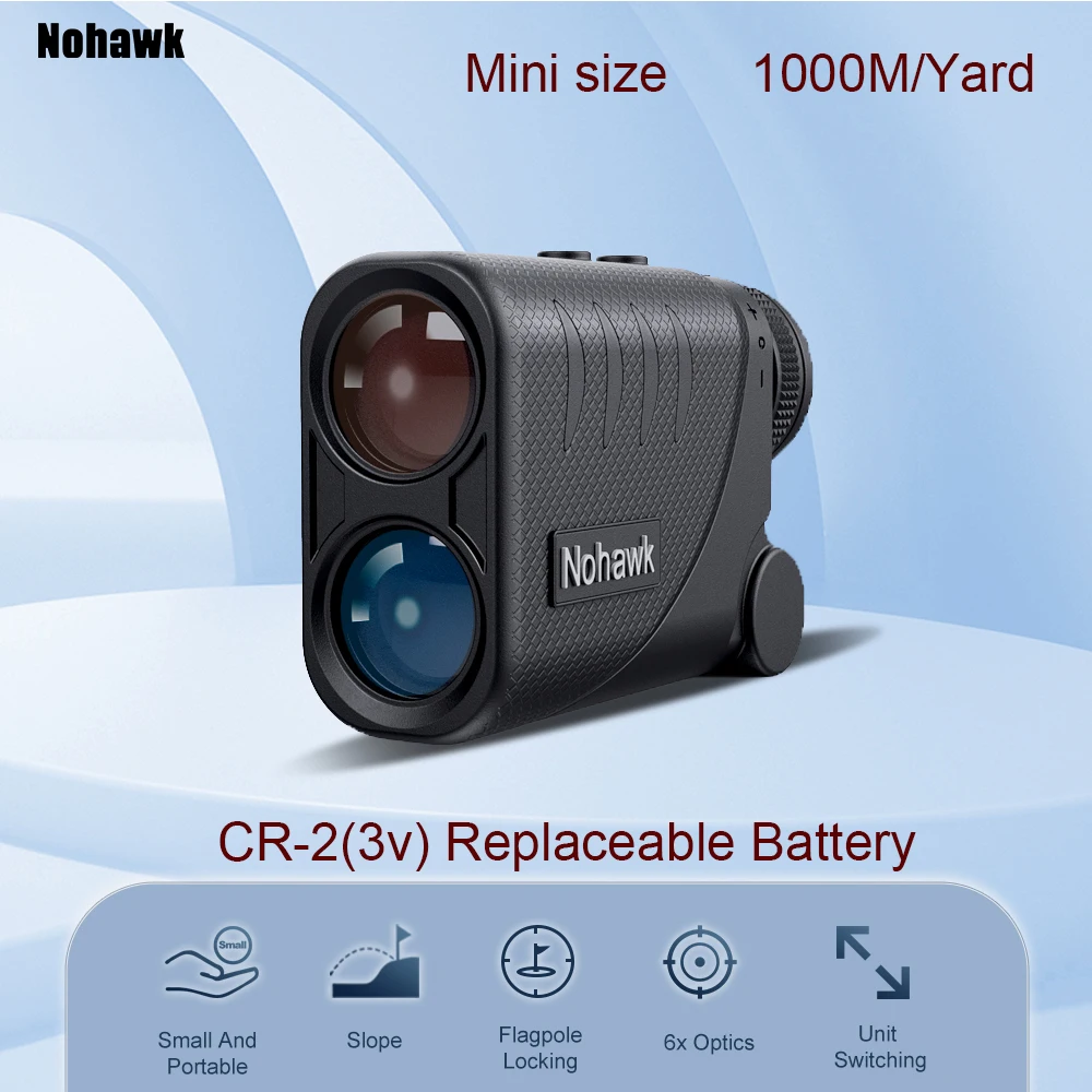 Nohawk-多機能ミニゴルフレーザー距離計,狩猟,コンバーター
