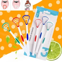 

Tongue Moss Cleaner Tongue Moss-Removing Brush Designed On Both Sides To Relieve Bad Breath Clean Soft Scraper Freshen Breath