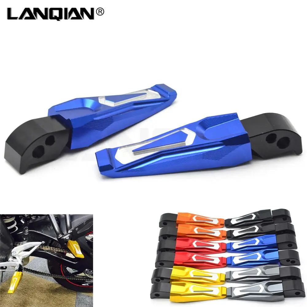 

CNC Motorcycle Pedals Rear Passenger Foot pegs Foot rests For yamaha MT-07 MT 07 mt-07 mt 07