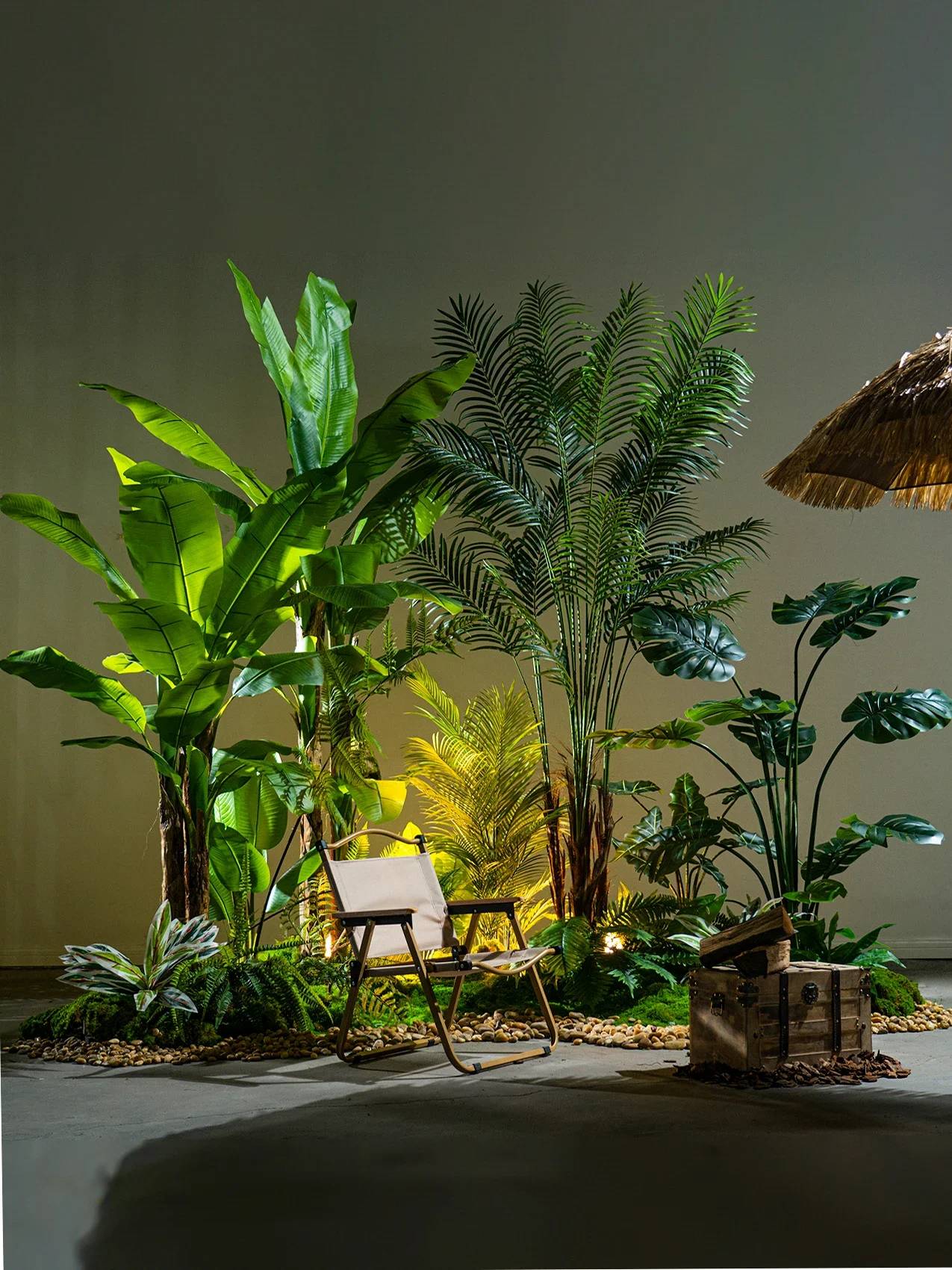 

Camping Wind Simulation of Flowers, Trees, Shop Windows, Fake Trees, Plants, Indoor Landscape, Combined Decorative Ornaments