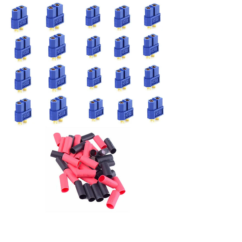 LINSYRC 2 Pezzi Adattatore 1-Femmina A 2-Maschio Connettore Batteria Serial Series XT60 Con Cavo In Silicone 10CM 12AWG Per Elicottero RC Lipo - Foto 3