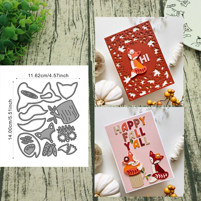 Addycraft Metal Cutting Dies Volpi Die Cut Scrapbook Paper Craft Knife Mold Blade Punch Stencil Die