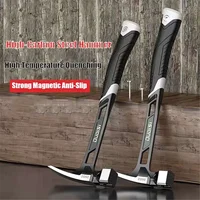 Hammer Nail Magnetic Outdoor Multi-functional Claw Hammer Steel Hand Hammer Anti-skid Suction Automatic Tools Anti-vibration 1