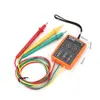 SM852B 3 Phase Rotation Tester Digital Phase Indicator Detector LED Buzzer Phase Sequence Meter Voltage Tester Tools 60V~600V AC 6