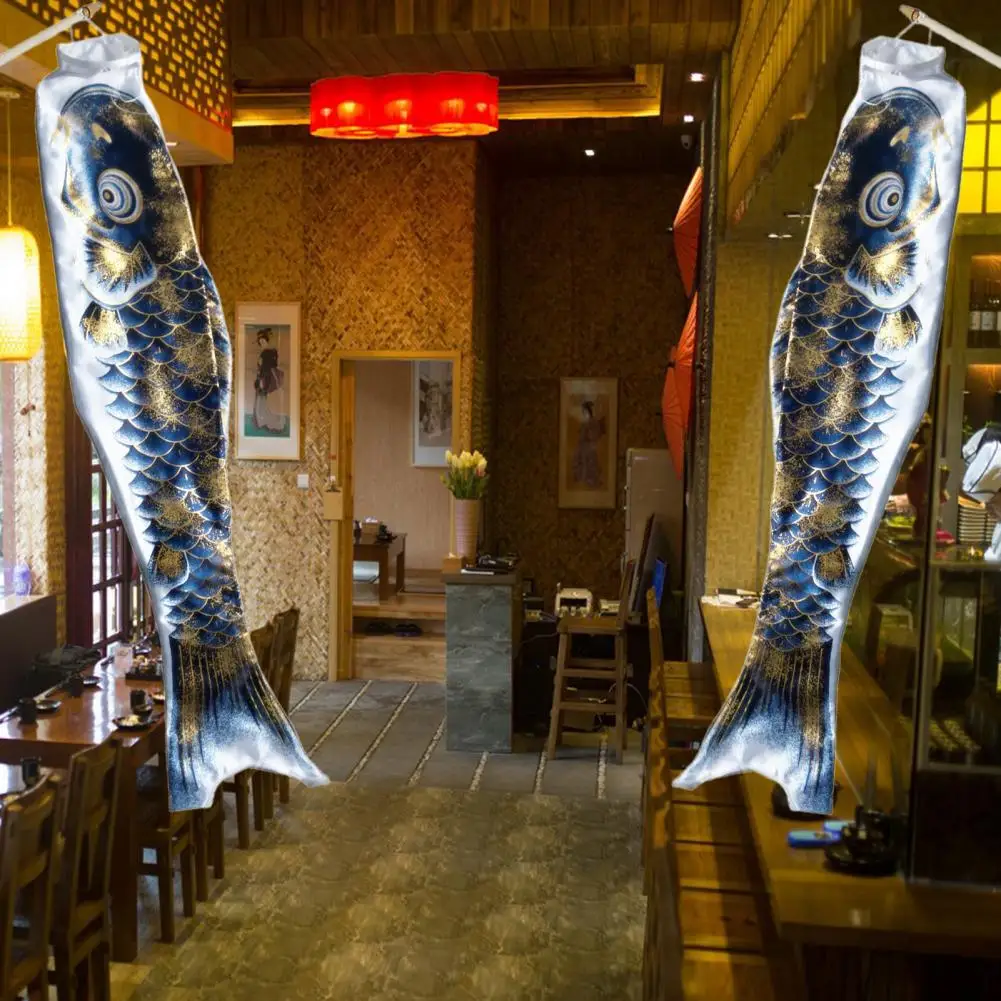 

Карп Windsock Cyprinoid Shape Fish Flag красочный безцветный полезный привлекательный яркий внешний вид