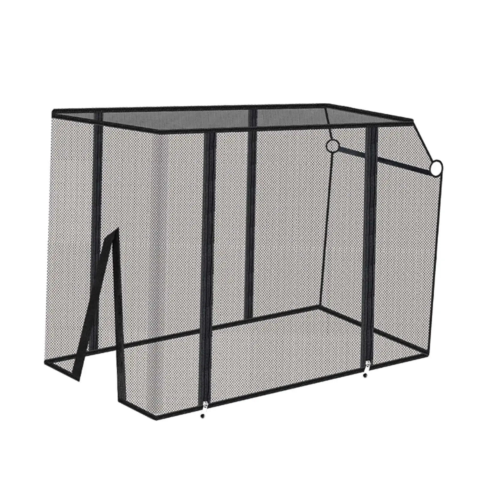 Wagon Mosquito Net Zipper Closure Mosquito Mesh Wagon Accessories for Outdoor Utility Folding Outdoor Camping Accessories