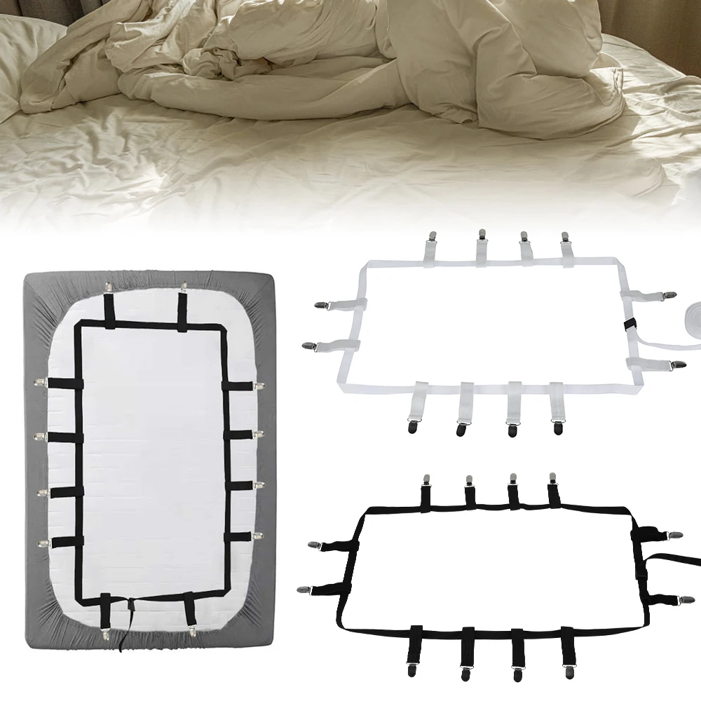 12 Pcs Mattress Cover Blanket Bed Sheet Grippers Clips Bed