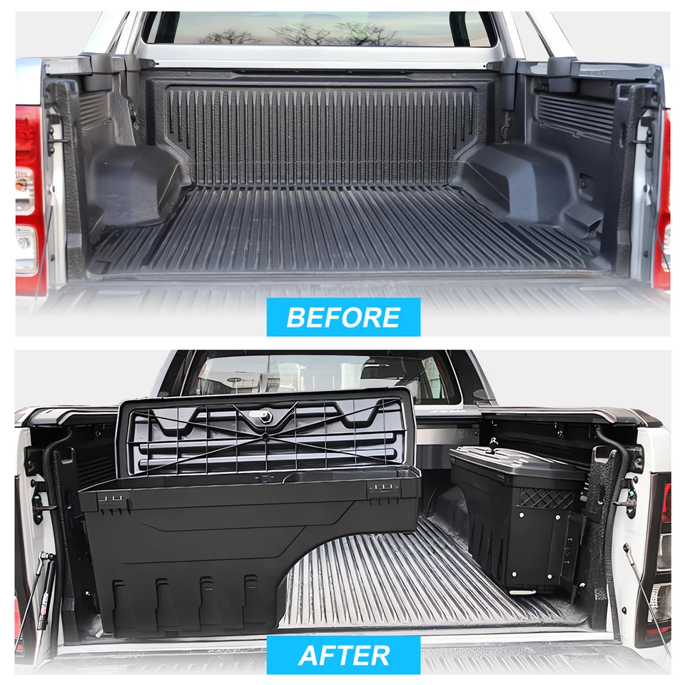 Boîte à Outils Pivotante Compatible Avec Ford Ranger 2012