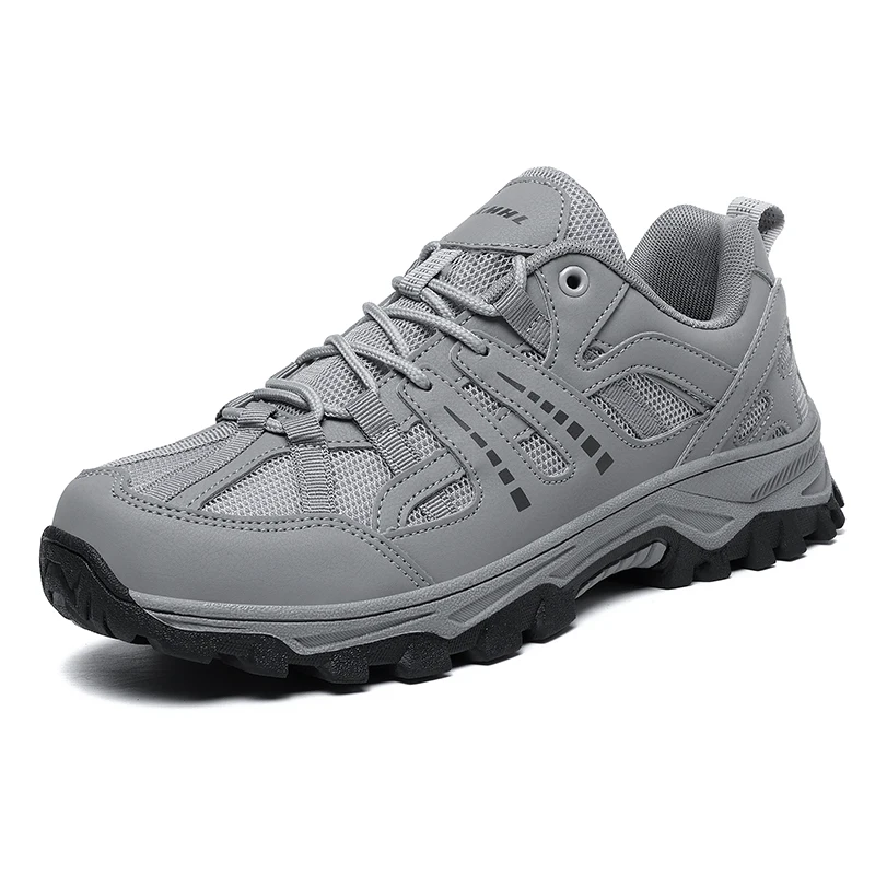 Unisex Hiking Shoes Women Outdoor Casual Shoes Breathable Mesh Men Walking Sneakers Female Trekking Footwear Fashion Climbing 5