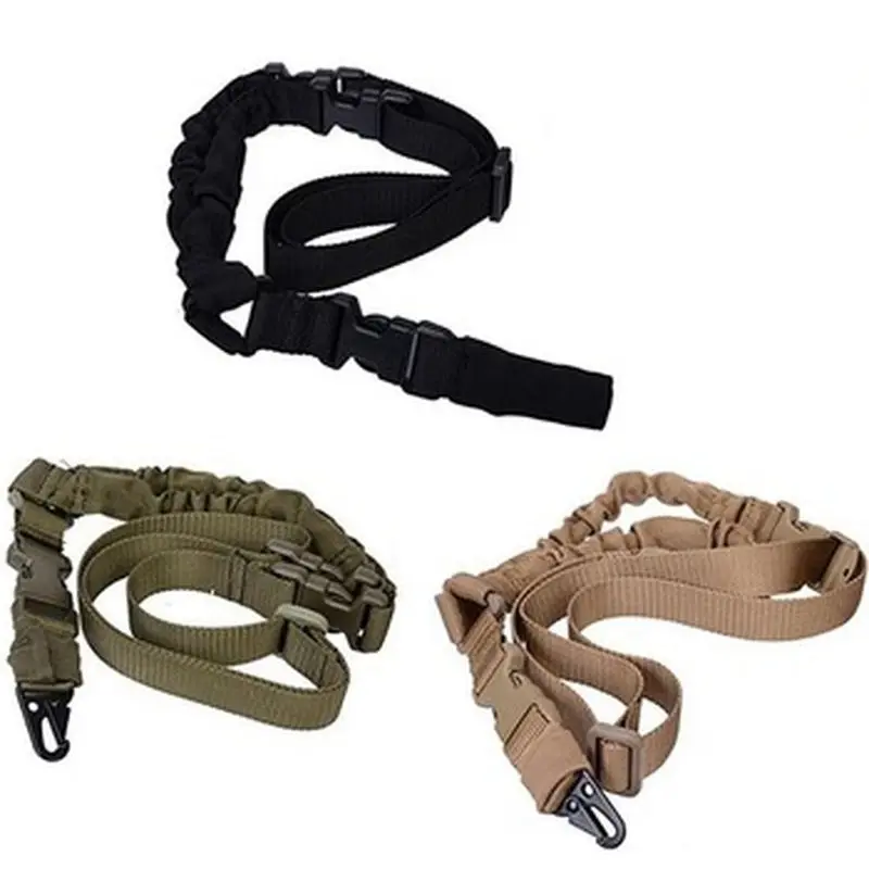 

Heavy Duty Gun Sling with Quick Release Buckle 1 Point Single Bungee Rifle Carbine Shotgun Guns Sling