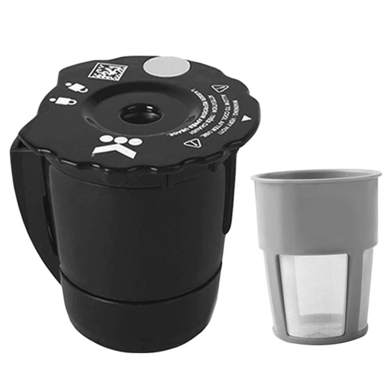 Upgrade Ground Coffee Filter Refillable 